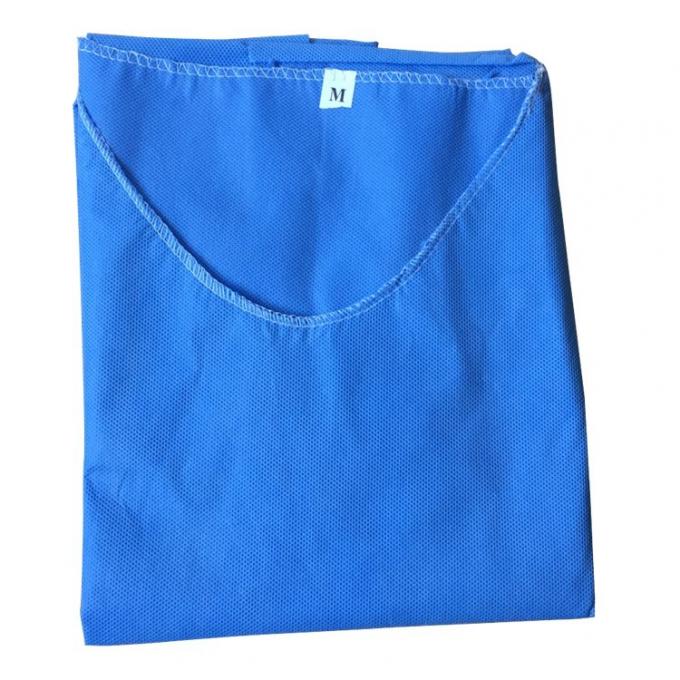 Rumah Sakit Lengan Pendek Gaun Bedah SMS Smms 3xl 4xl 5xl Gaun Medis Pelindung Sekali Pakai 3