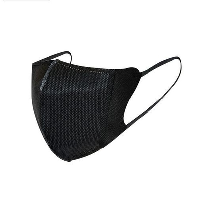 Masker Pelindung Sekali Pakai 3-Ply Non Medical Black Disposable Pack Of 50 10 Pack