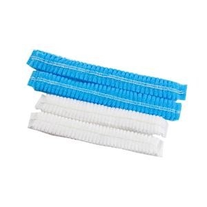Nonwoven Bedah Medis CE Strip Surgeon Clip Caps Head Hair Net Mob Cap