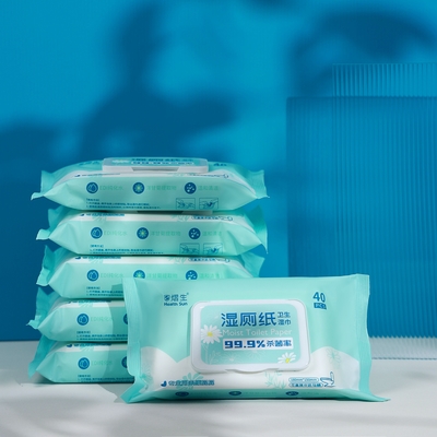 Tisu Disinfeksi Antibakteri Biodegradable Untuk kertas toilet basah